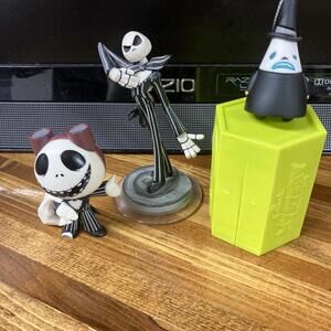 Hallmark Mystery Ornament, Nightmare Before Christmas The Mayor + 2 More